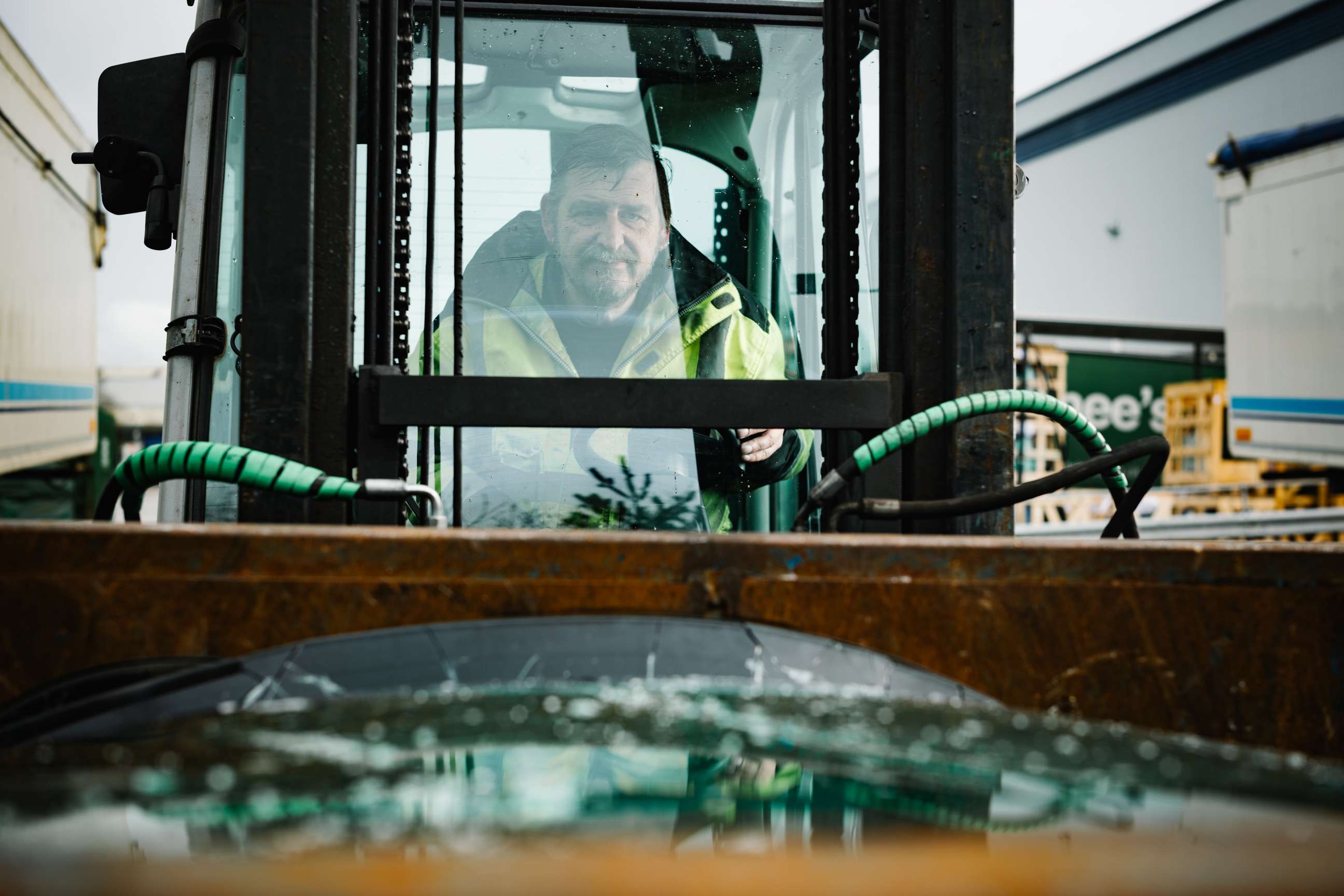 Glass recycling